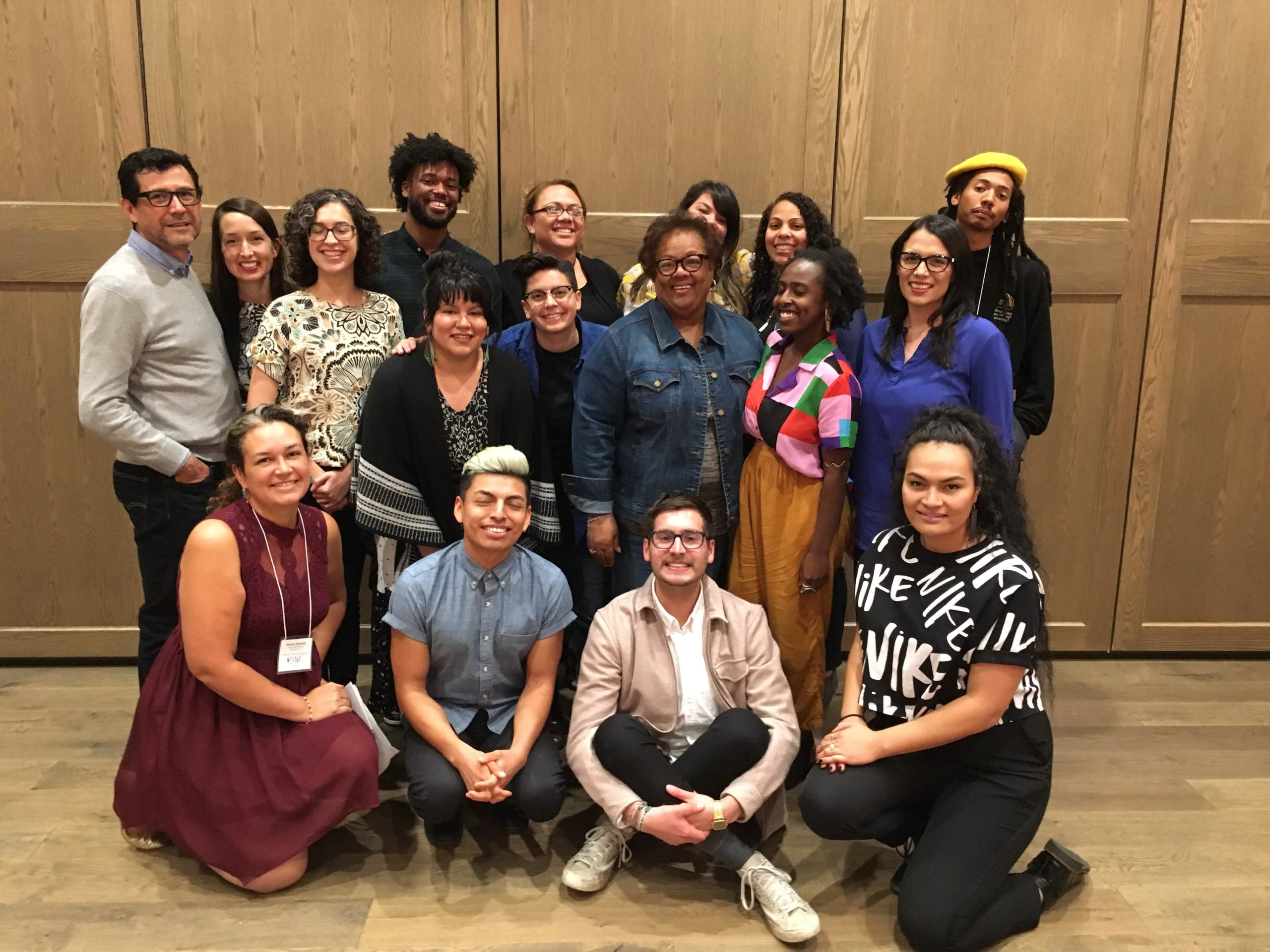 Emerging Leaders of Color cohort group photo from 2018